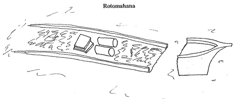Map for Rotomahana