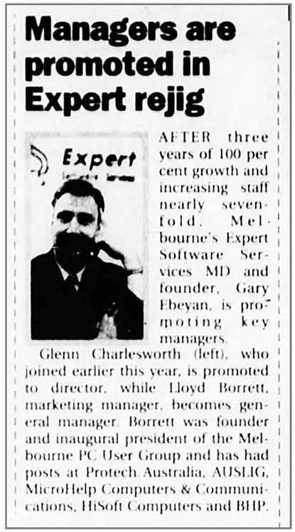 Managers are promoted in Expert rejig Managers are promoted in Expert rejig