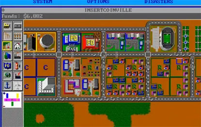 Original PC SimCity Original PC SimCity