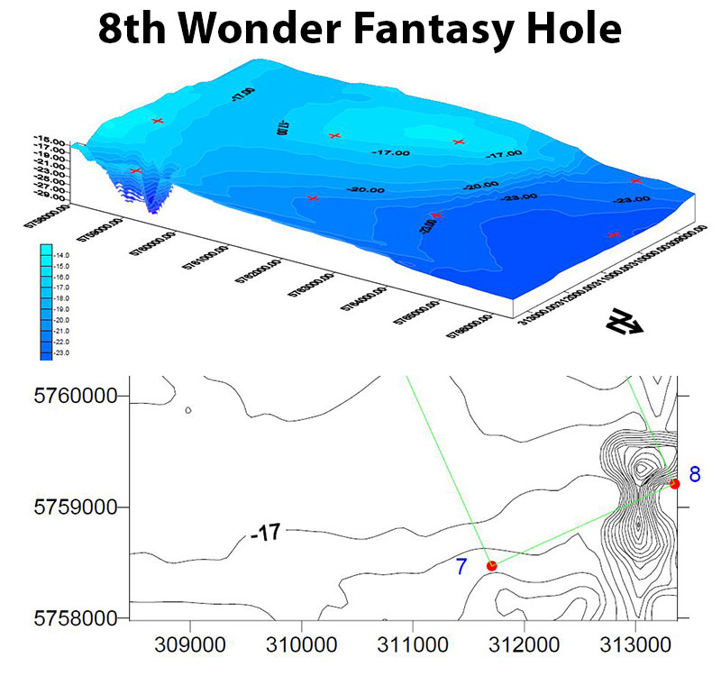 Map for 8th Wonder Fantasy Hole