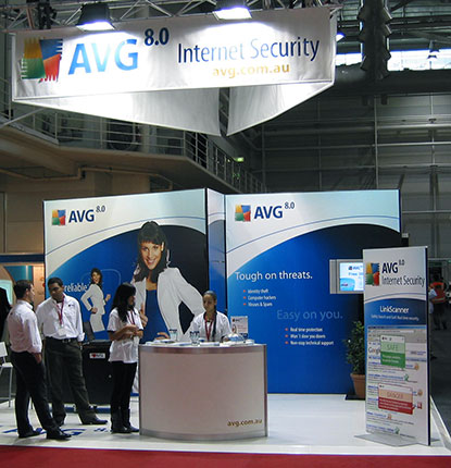 AVG (AU/NZ) stand at CeBIT