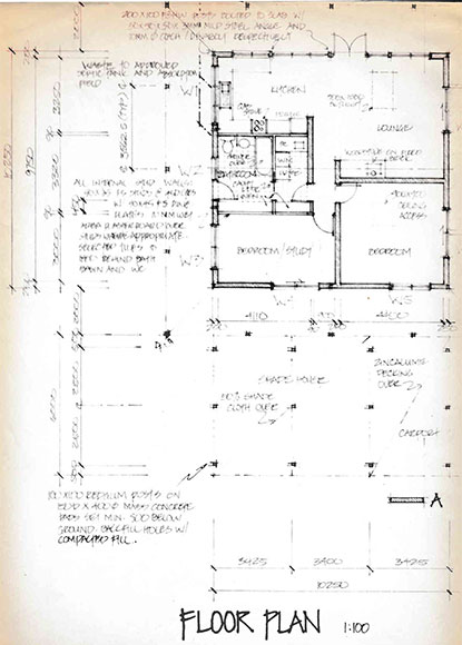 Raydon Mudbrick House Floor Plan