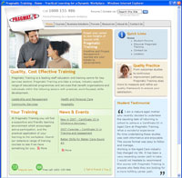 Pragmatic Training Website