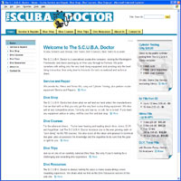 The Scuba Doctor Website
