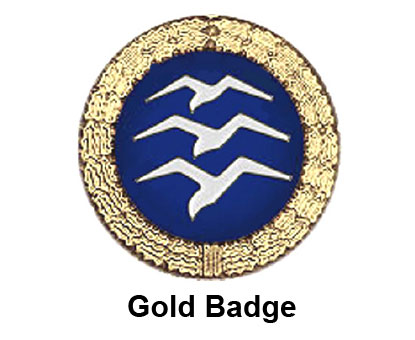 FAI Gold Badge FAI Gold Badge