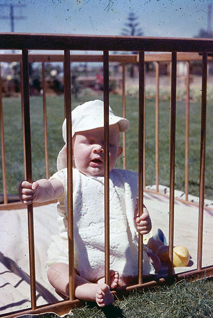 Kym Borrett, November 1961